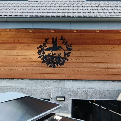 DECOR EN DECOUPE SUR TOLE LASER